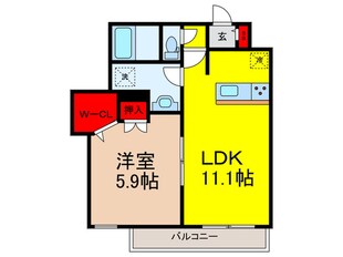 プラザコート駒込の物件間取画像